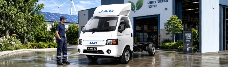 JAC X200 EV 1.9-tonne CC forward-cab